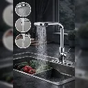 3-Mode Kitchen Faucet